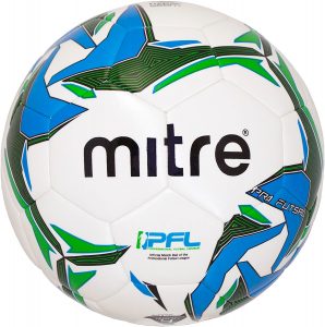 Mitre hyperseam soccer ball comes in size 4 for futsal.