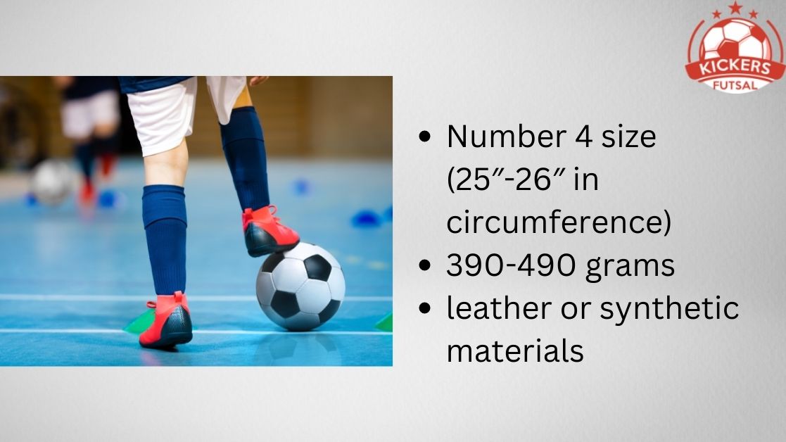 futsal ball characteristics